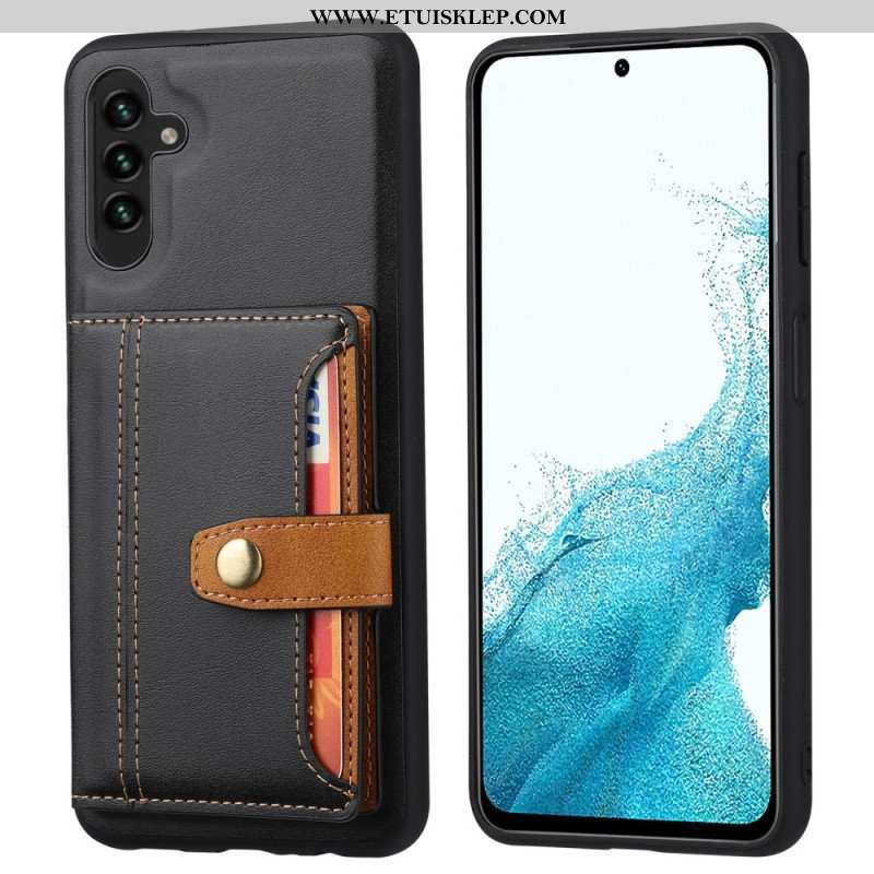 Etui do Samsung Galaxy A54 5G Pasek Podtrzymujący Posiadacza Karty